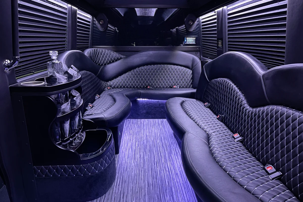 chicago sprinter limo interior