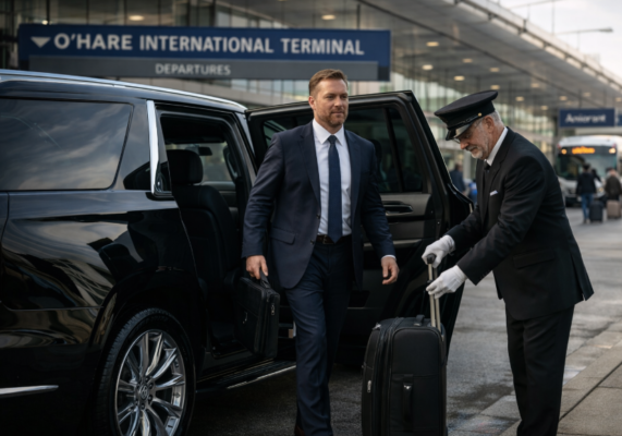 Airport limo for business travel