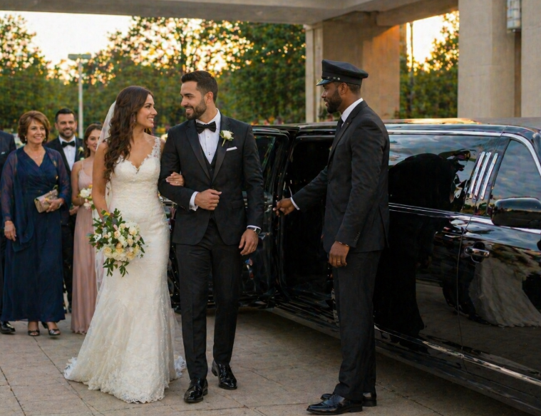 book a limo for wedding in Chicago