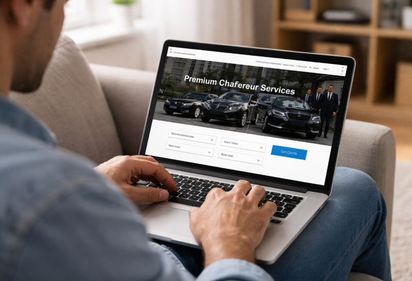 is it safe to share information for online limo booking