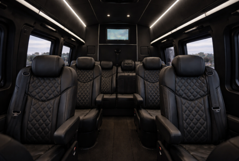 well maintained sprinter limo in Chicago