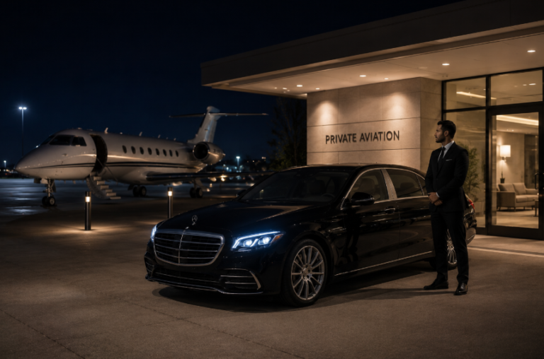 Late night transfers to private FBO Chicago