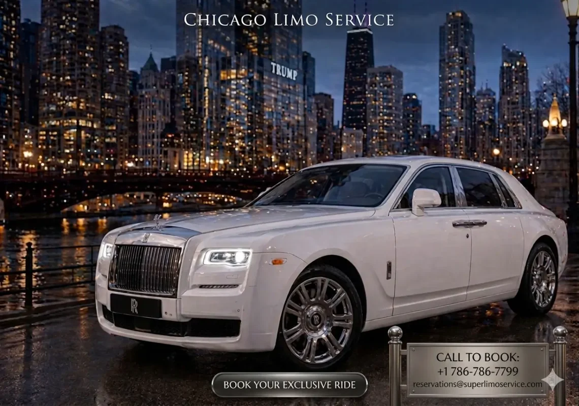 Rolls Royce for Long Distance Travel from Chicago