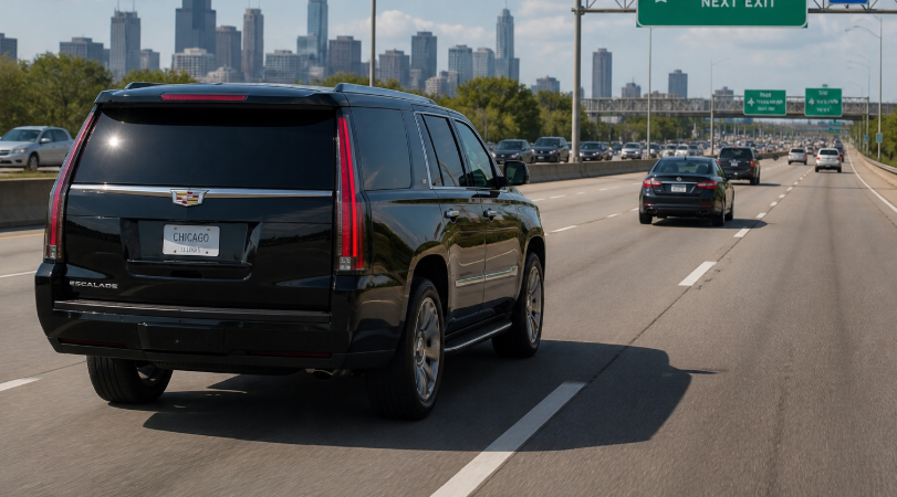 SUV to Dupage airport