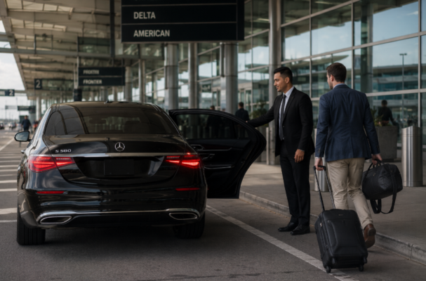 car service to airport point to point booking