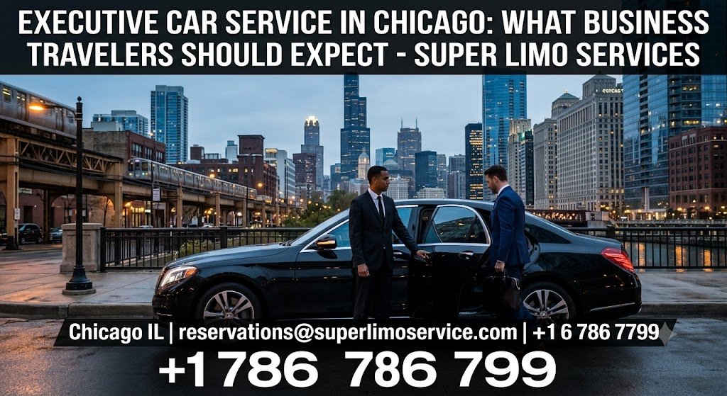 Executive Car Service in Chicago- What Business Travelers Should Expect