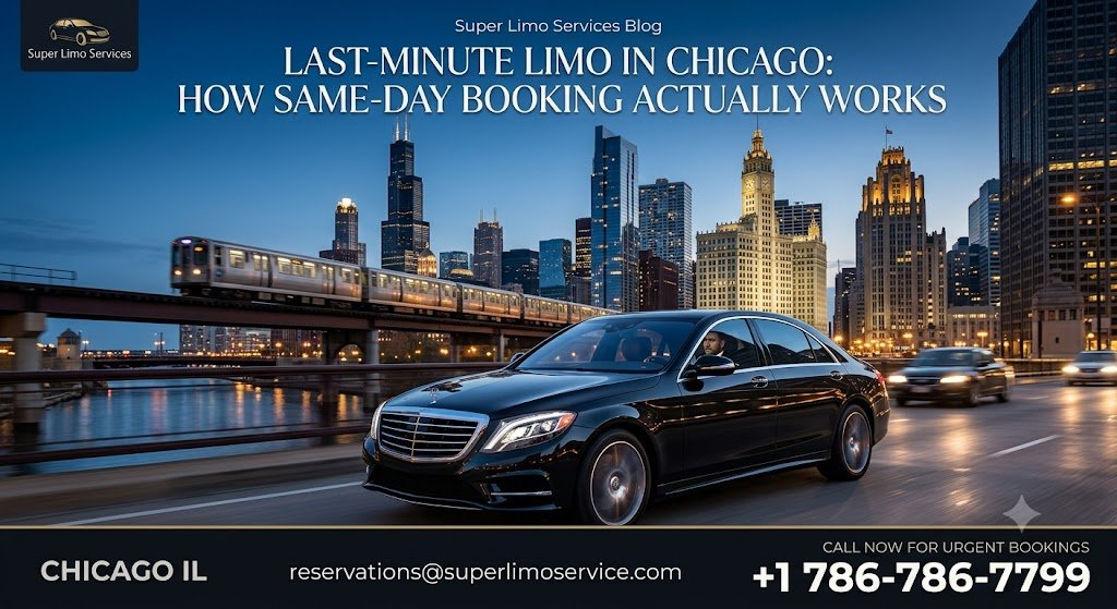 last minute limo service Chicago