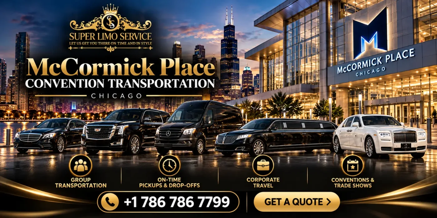 McCormick Place Convention Transportation | Luxury Corporate Travel in Chicago – Super Limo Service
